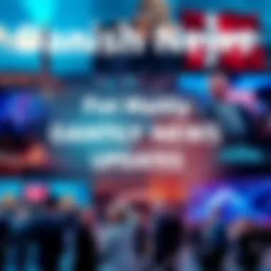 A collage of recent news events in Denmark, showcasing political meetings, cultural festivals, and social gatherings in 2026.