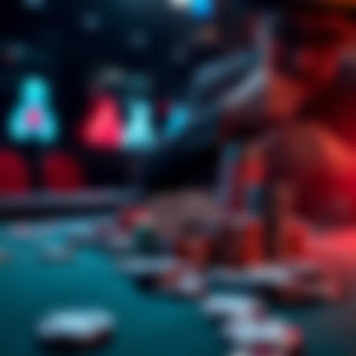 A poker table with cards and chips, honoring David Sklansky's legacy in poker.