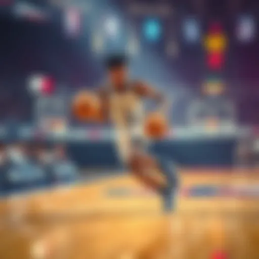 De'Aaron Fox in action, dribbling the basketball on the court during a game