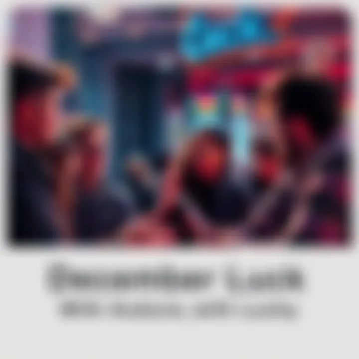 A group of people sharing advice about improving luck during December.