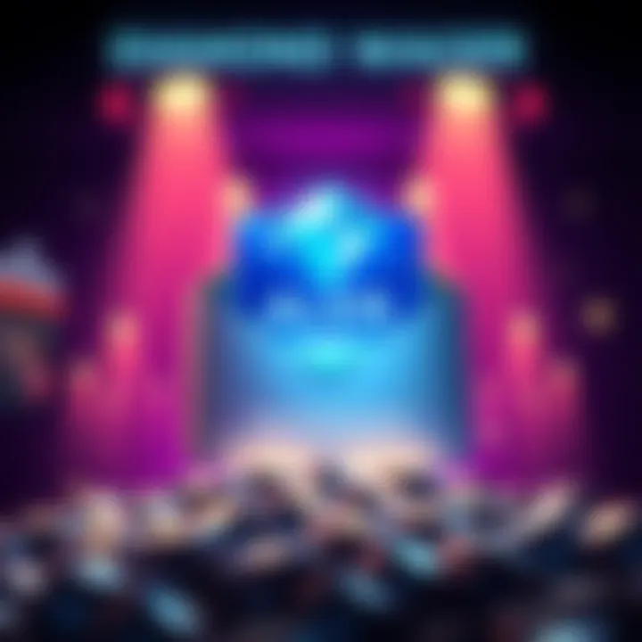 Illustration of an email alert showing diamond wager achievements and milestones in gaming