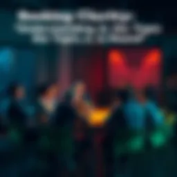 People gathered around a table discussing and sharing ideas about a specific topic