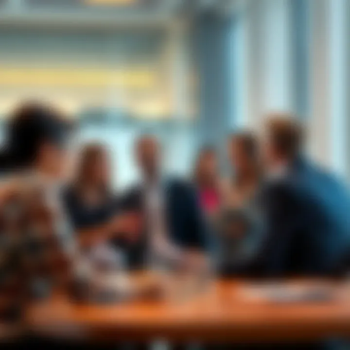 People engaged in a serious discussion about ethical issues in a modern setting, expressing varied opinions.