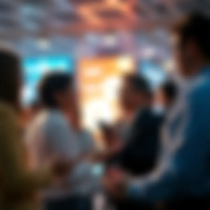 People engaging in a conversation about sharing links in online forums