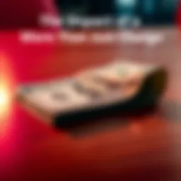 A close-up of a crisp one dollar bill lying on a wooden table, symbolizing its impact on daily life and economy.