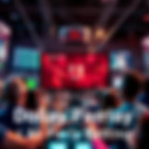 A sports betting screen showing a $1 parlay bet with frustrated fans in the background.