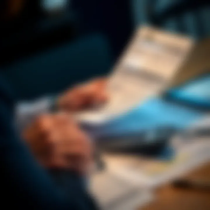 A person reviewing their DraftKings betting slip and calculating taxes on winnings, with a calculator and tax documents on the table