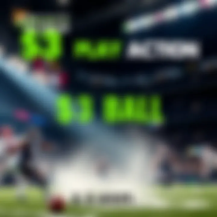 A graphic showing a $3 entry option for DraftKings' Best Ball Play Action, with a focus on potential spots and entries.