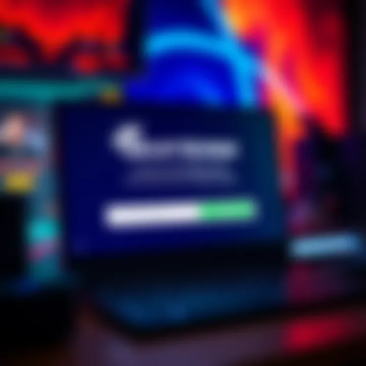 A computer screen displaying a DraftKings account lock message, symbolizing account access issues.