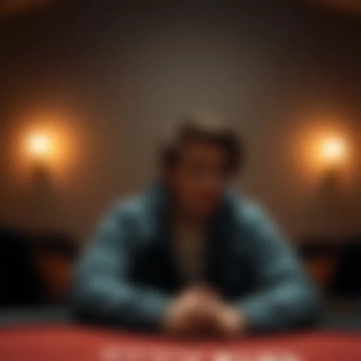 Dwan with a worried expression, sitting alone in a dimly lit room, reflecting on his mental state after recent events.