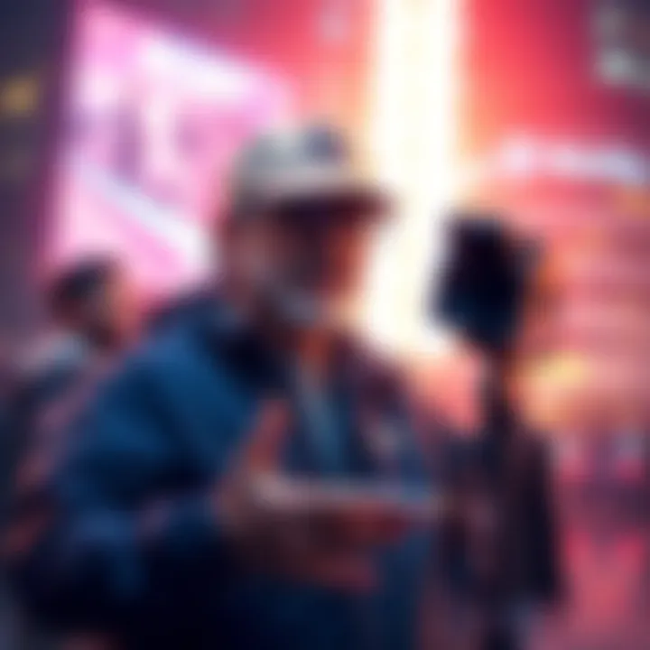 Eddie sharing exciting news about Post Monthly in a live stream