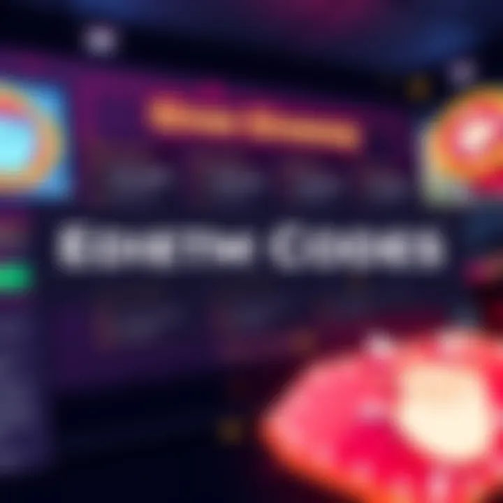 A graphic showing various stream codes for a giveaway event, with highlighted codes like eddiegates and lokisvault, alongside amounts and wagers for big wins.