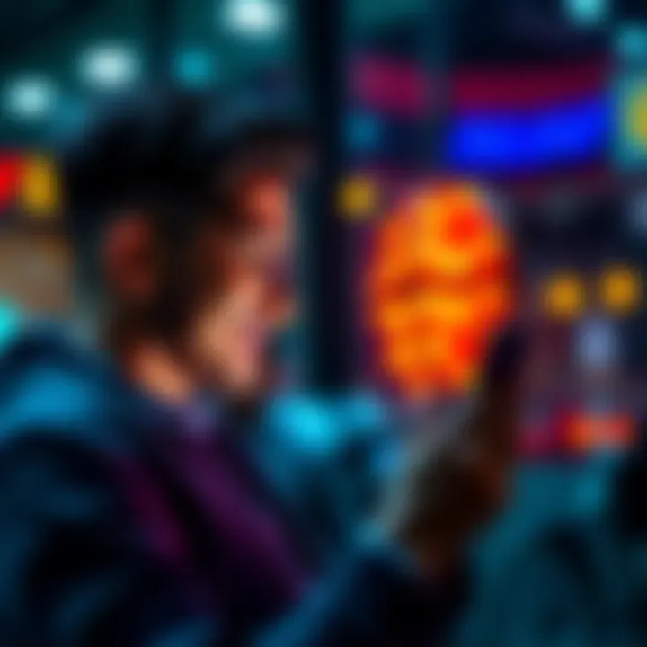 A person checking their email on a smartphone, excited about new promotional offers and rewards.