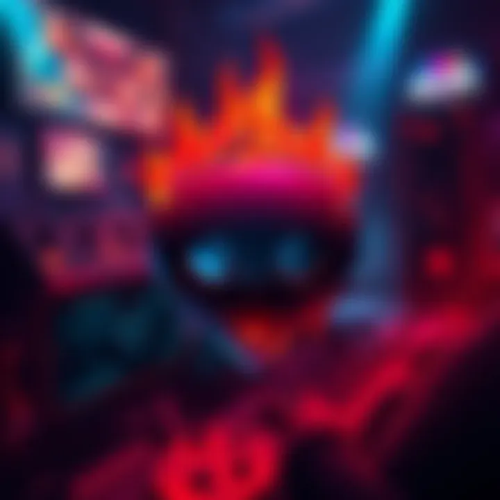 Ember Discord Server Logo Logo of Ember Discord server featuring gaming and crypto themes