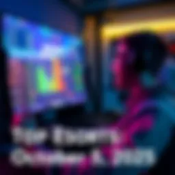 A gamer excitedly watching esports on screen while analyzing betting options and statistics