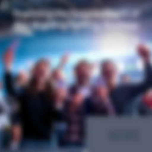 A group of enthusiastic bettors celebrating a successful 4Leg Parlay bet with slips in hand, showing excitement and camaraderie.