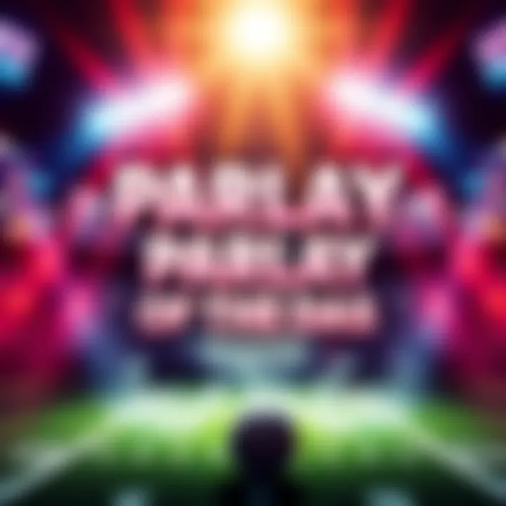 A vibrant graphic showcasing various betting options and odds for August 29 parlay