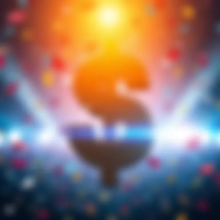 A bright graphic showing a large dollar sign with confetti in the background, indicating a special bonus opportunity.