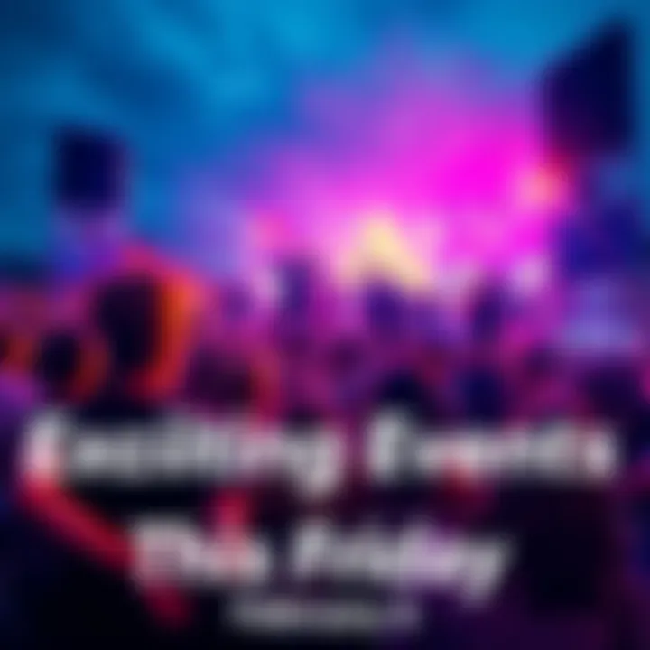 A lively crowd enjoying various activities at an outdoor event on February 6