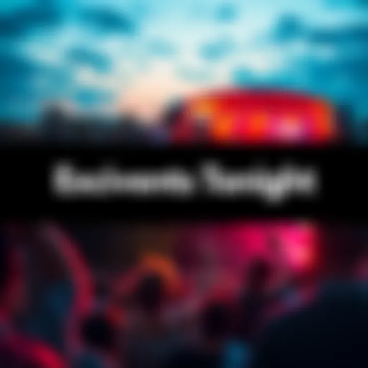 Crowd enjoying live music at an outdoor concert