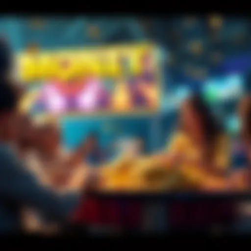 Players enjoying a thrilling Moneybag game session with hopes of winning big