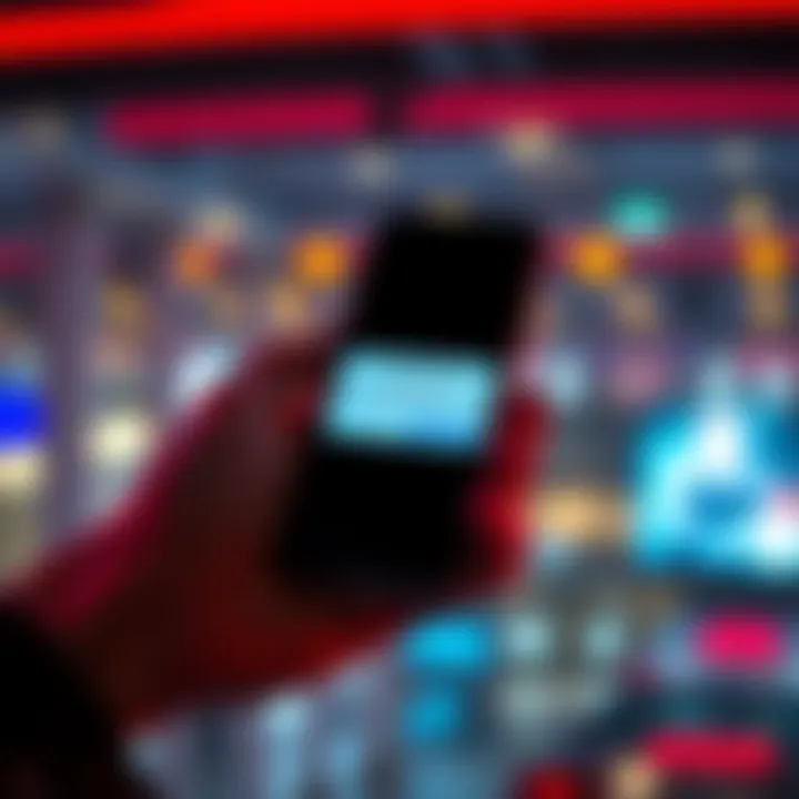 A person holding a smartphone with an alert about confirmed exciting news on the screen.