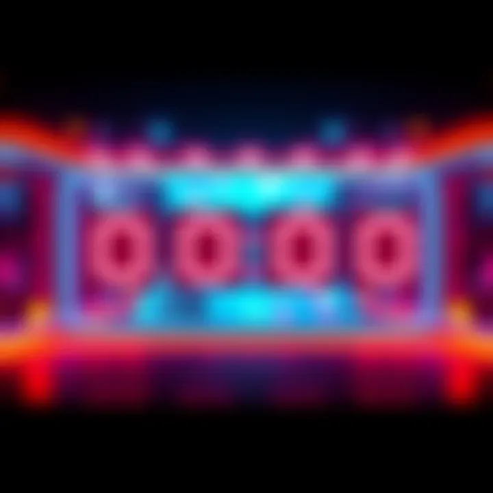 A graphic showing a countdown to an exciting release with a colorful background and countdown timer.