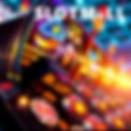 A vibrant Slotmill machine with spinning reels and colorful symbols, showcasing thrilling gameplay and bonus features.
