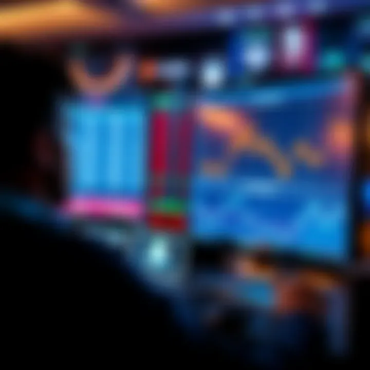 A person looking at a computer screen with FanDuel betting odds and charts, analyzing recent betting patterns.