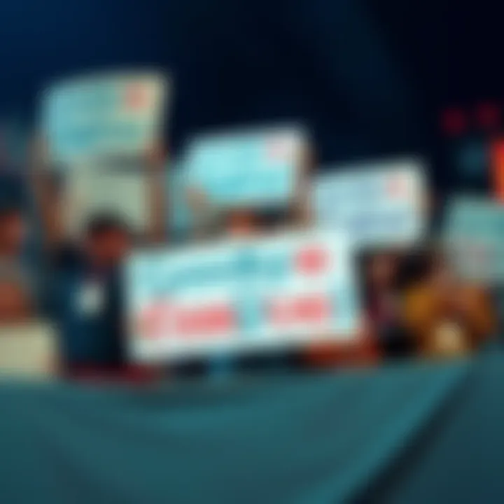 Group of fans holding signs expressing anger over sportsbook disputes