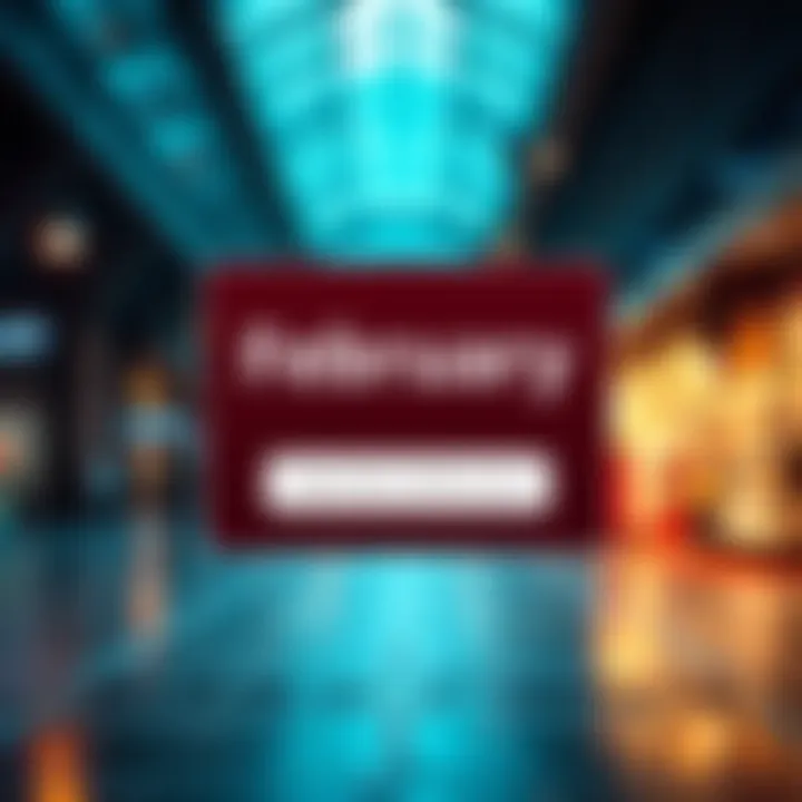 An email notification highlighting the February subscription with a 'subscribe to February' button.