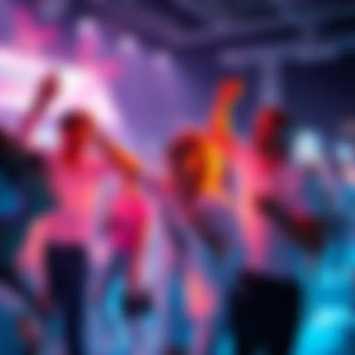 People engaging in trendy activities reflecting the 'white hot' cultural trend of 2026, showcasing vibrant energy and enthusiasm.