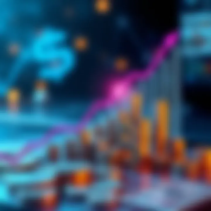 A graph showing rising financial trends with currency symbols around it, indicating the impact of SGP on modern finance.