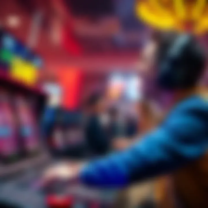 First time betting experience on Bane A person excitedly places their first bet on the Bane game, showing a mix of nerves and anticipation.