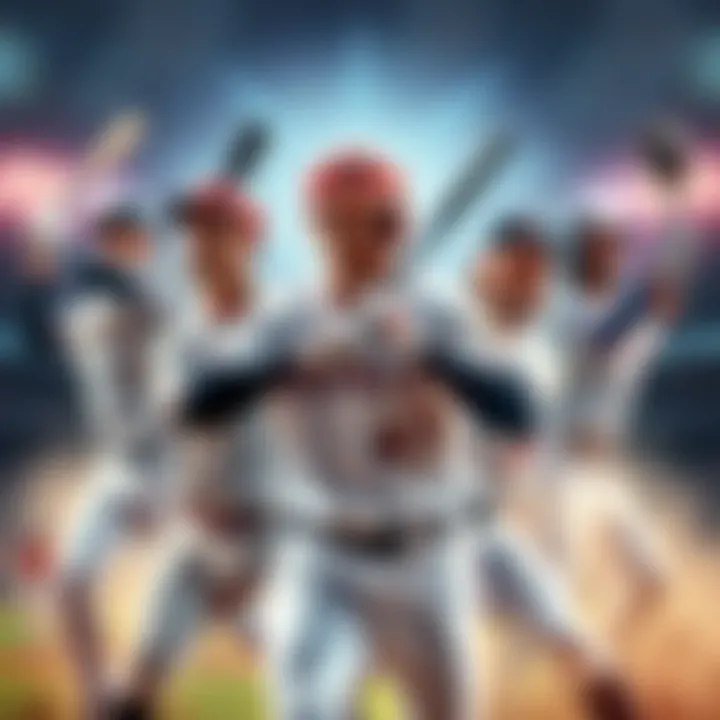 Baseball players Judge, Elly, Yordan, Trout, and Olson highlighted for a parlay bet