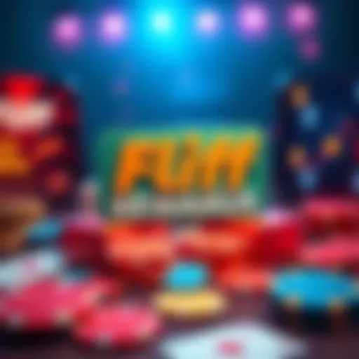 A graphic showing cash rewards with Fliff branding and gaming elements like cards and chips.