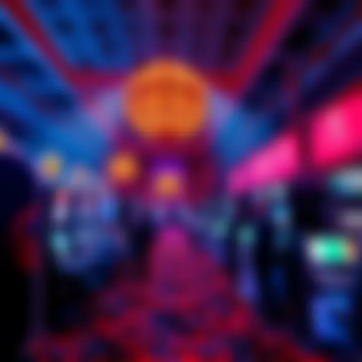 Fliff Casino Grand Comeback A lively casino floor with players enjoying new games and vibrant promotions at Fliff Casino