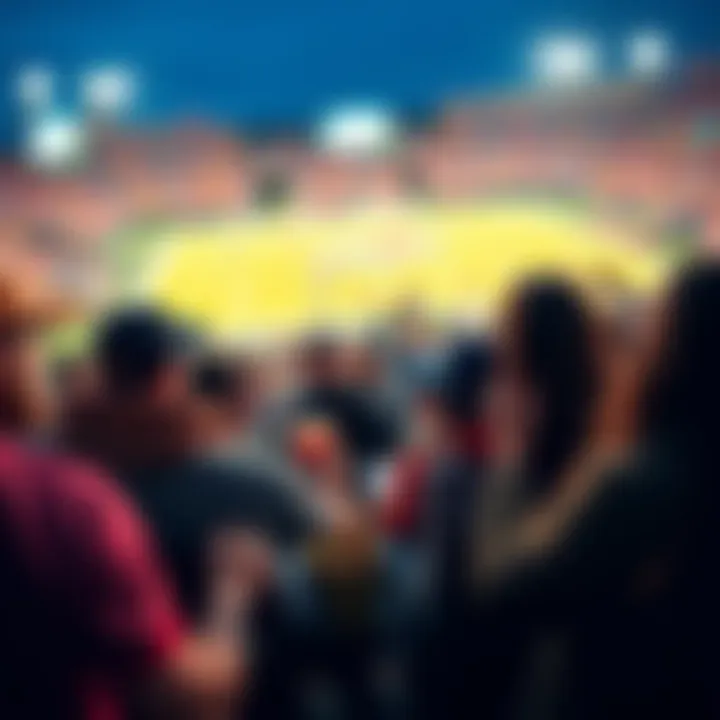 A lively scene of fans watching a football game, with snacks and drinks ready, creating an energetic atmosphere.