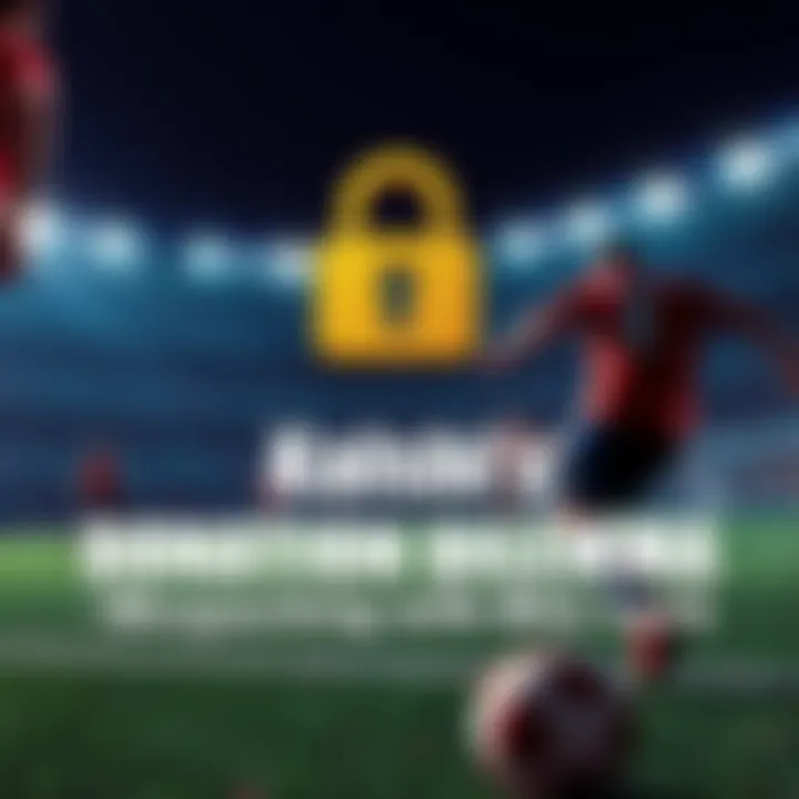 Football match with donation theme A football match scene highlighting donation efforts and the term BTTS prominently displayed