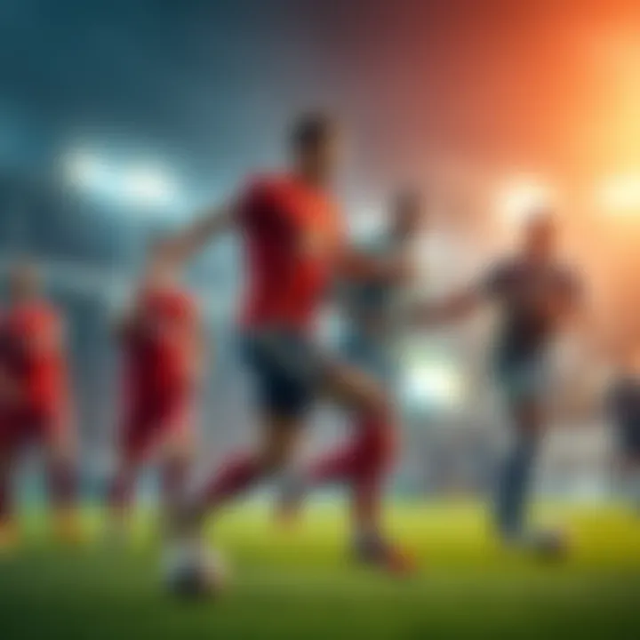 Players from Manchester United, Chelsea, and Seahawks on the field during their weekend matches