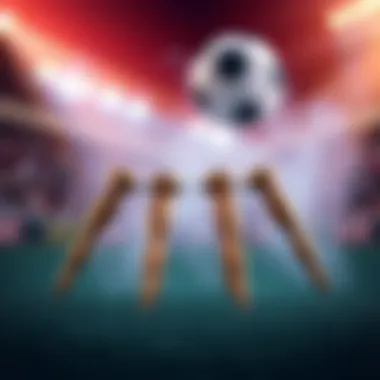 A visual representation of a betting strategy showing four connected legs, symbolizing a smart approach to betting for better chances of winning.