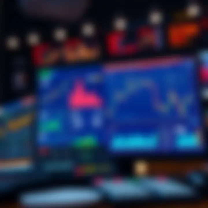 A collection of online sports betting calculators with charts and graphs on a computer screen.