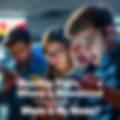 Group of people looking stressed while checking smartphones for updates on delayed payments