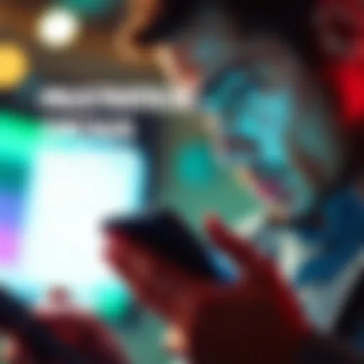 A person showing frustration while trying to access free bets on the Bet365 app, with a smartphone in hand and a worried expression on their face