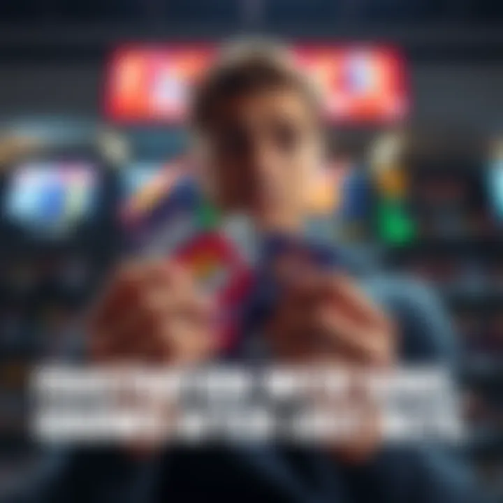 A person looking upset while holding losing sports betting tickets related to the Phoenix Suns.