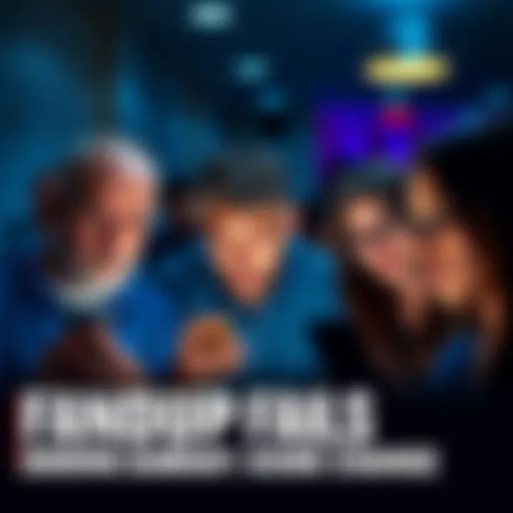 Frustrated FanDuel users during game day Group of people showing frustration with their phones as FanDuel app crashes on game day