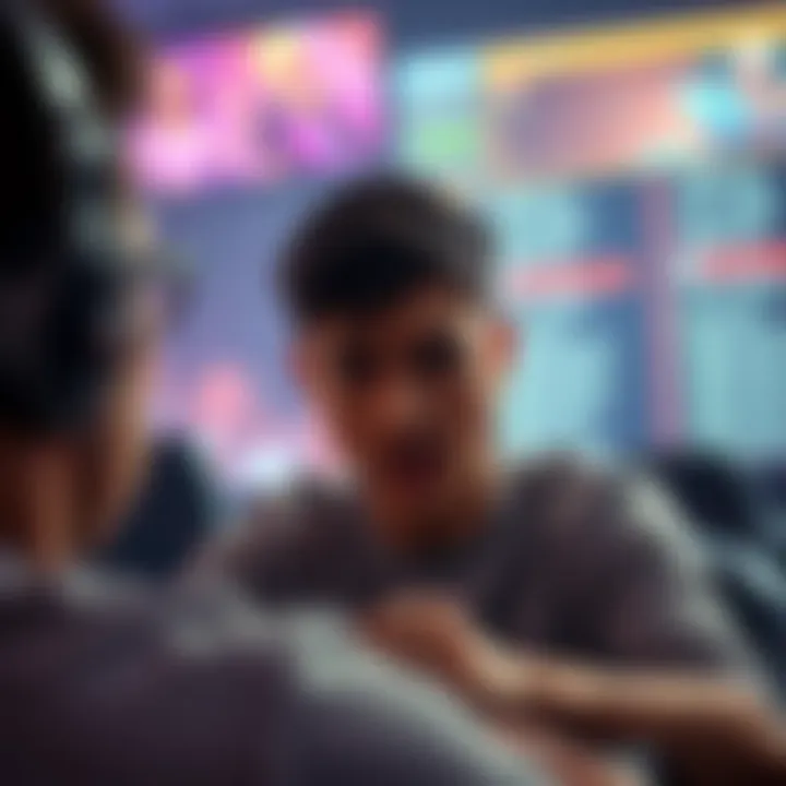Frustrated gamer looking at player picks A gamer showing frustration while staring at a screen with player picks missing, highlighting gaming challenges.