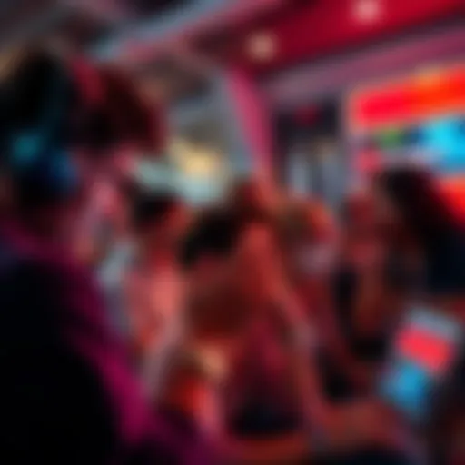 People showing frustration while using a website on their devices, displaying loading screens