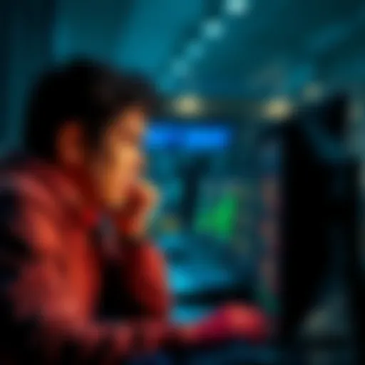 A person looking upset while trying to access their online betting account on a computer
