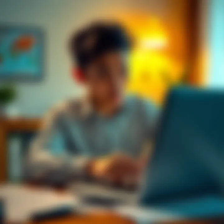 A person looking frustrated at their laptop, surrounded by paperwork, indicating issues with receiving a bonus.